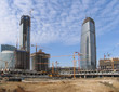 Office centre construction site Office centre construction site