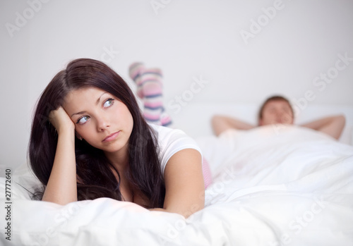 Photo: couple on the bed couple on the bed