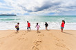 children enjoy with a new experience in the world