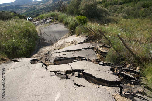 Photo: Broken Road Broken Road