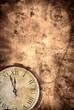 Time grunge background