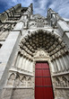 Medieval architecture in Auxerre, France