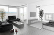 Contemporary Sitting Room (3d)