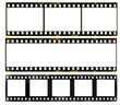 Photo : 35 mm filmstrips, standard ,panoramic and square blank frames