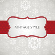 Template frame design for xmas card
