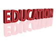 education3d text