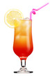 Tequila sunrise Cocktail