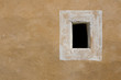 Old wall with window frame, Provence France