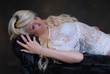 Beautiful young woman relaxing