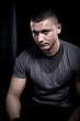 portrait of a young boxer