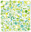 eco symbols backround