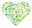 eco symbols heart