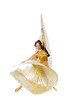 belly dancer with the silver wings