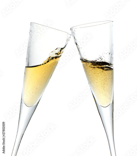 Photo: Celebration toast with champagne Celebration toast with champagne