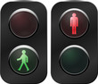 traffic light crosswalk traffic light crosswalk