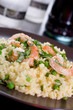 Risotto with seafood