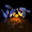 Glowing ball does strike!