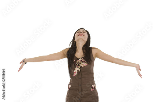 Photo: woman enjoying something woman enjoying something