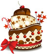 Big chocolate cake Big chocolate cake