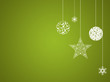 Green christmas new year background Green christmas new year background