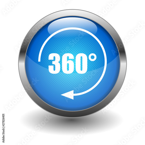 Vektor: Button 360° Button 360°