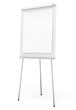Illustration: Flipchart against a white background Flipchart against a white background