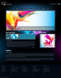 Web site design template