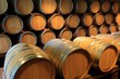 Barrique Holzfässer Weinkeller Rotwein