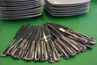 knifes and dishes knifes and dishes
