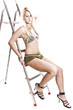Junge Frau im Bikini