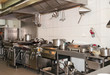 Typical kitchen of a restaurant Typical kitchen of a restaurant