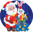 Santa and Rabbit