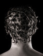 caucasian man with mutliple african-style braids