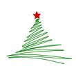 Abstrakter Weihnachtsbaum Abstrakter Weihnachtsbaum