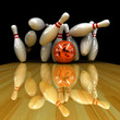 Orange ball does strike! Orange ball does strike!