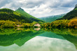 Lake in mountain. Lake in mountain.