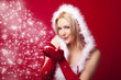 blonder engel weihnachten