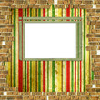 Grunge bricks for invitation on the vintage abstract background Grunge bricks for invitation on the vintage abstract background