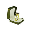 Engagement ring in box