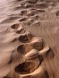 Schritte im Sand