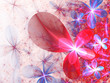 Bright fractal flowers Bright fractal flowers