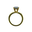 Side view of diamond ring