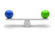 Two spheres
