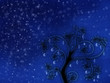 Blue tree