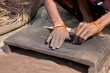 Making of incence sticks