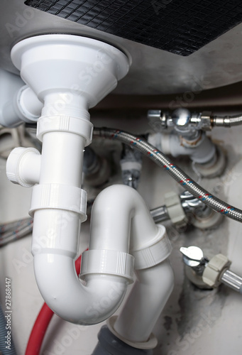 Photo: sink-trap, siphon sink-trap, siphon