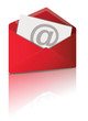 Reflecting E-Mail Icon