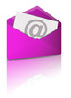 Reflecting E-Mail Icon