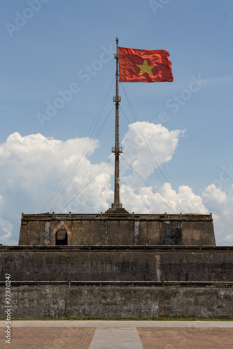 Photo: Vietnam Flag Portrait Vietnam Flag Portrait