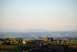 Toskana - Landschaft im Abendlicht